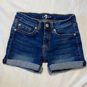 Girl’s Shorts Size 10 (Years) Brand: 7 For All Mankind